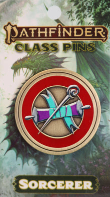 Foam Brain Pathfinder Class Icon Pin: Sorcerer