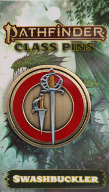 Foam Brain Pathfinder Class Icon Pin: Swashbuckler