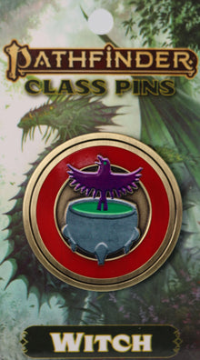 Foam Brain Pathfinder Class Icon Pin: Witch