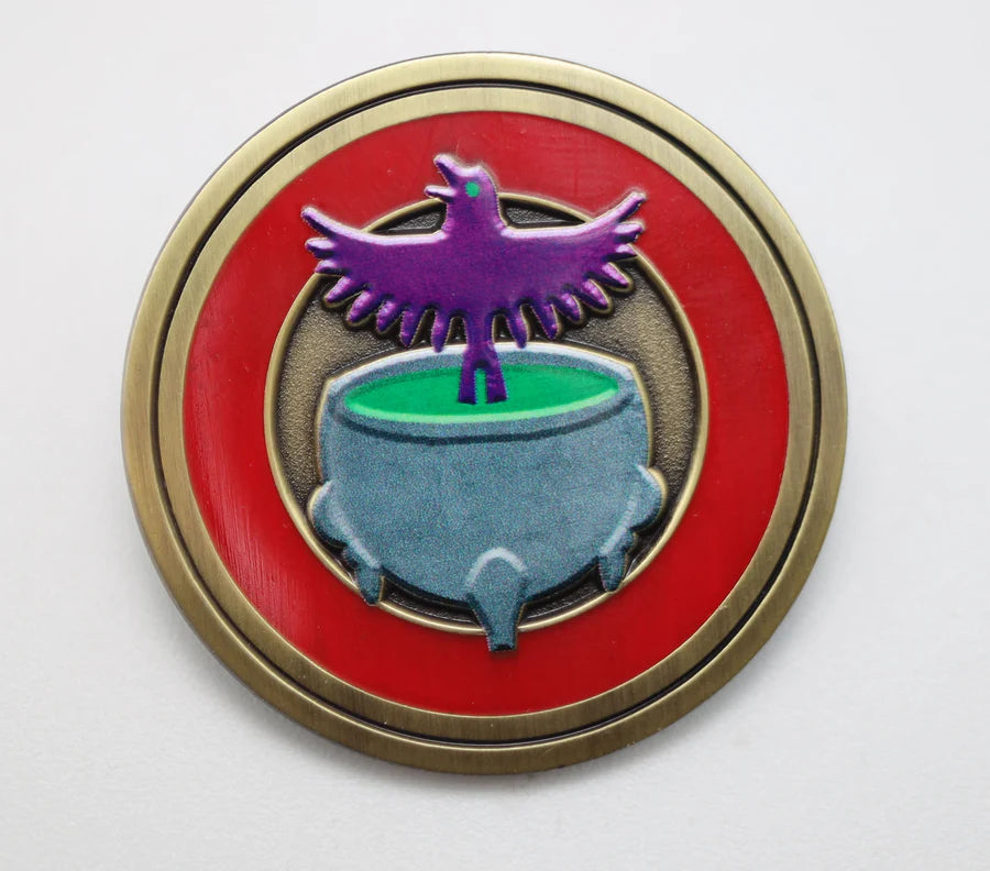 Foam Brain Pathfinder Class Icon Pin: Witch