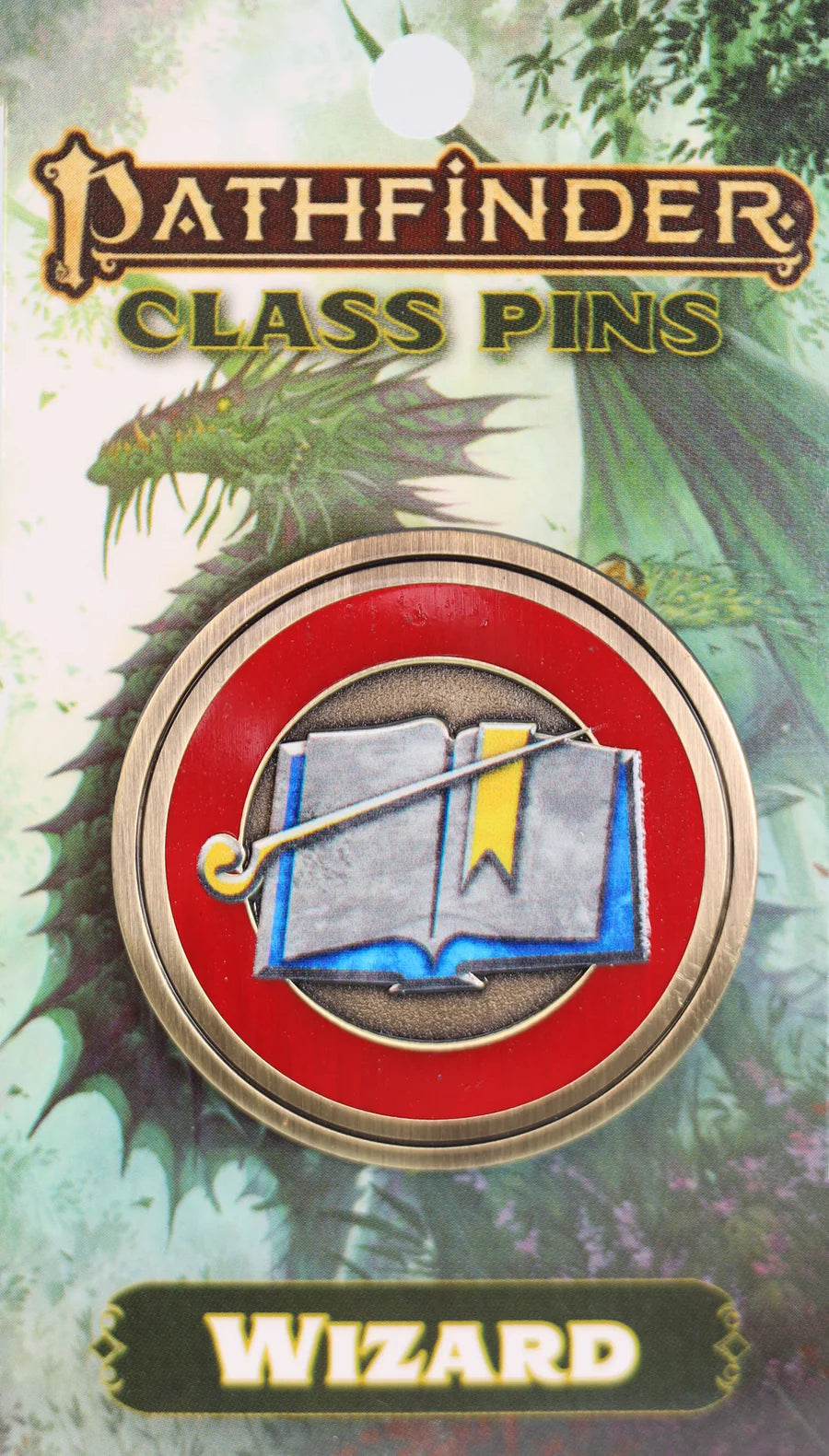 Foam Brain Pathfinder Class Icon Pin: Wizard