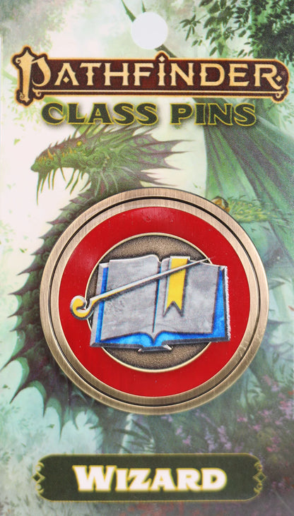 Foam Brain Pathfinder Class Icon Pin: Wizard