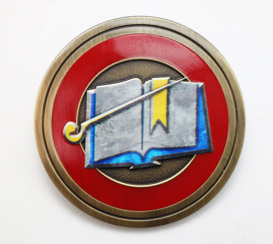 Foam Brain Pathfinder Class Icon Pin: Wizard