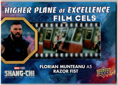 2023 Upper Deck Marvel Shang-Chi Film Cels Card FC-04 F. Munteanu as Razor Fist