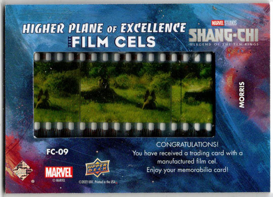 2023 Upper Deck Marvel Shang-Chi Film Cels Card FC-09 Morris