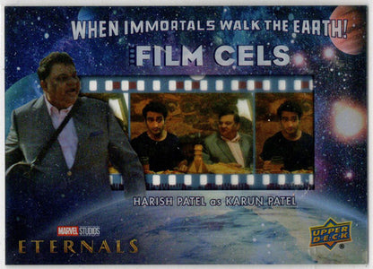 2023 Upper Deck Marvel Eternals Film Cels Card FC-10 Harish Patel as Karun Patel