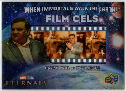 2023 Upper Deck Marvel Eternals Film Cels Card FC-20 Harish Patel as Karun Patel