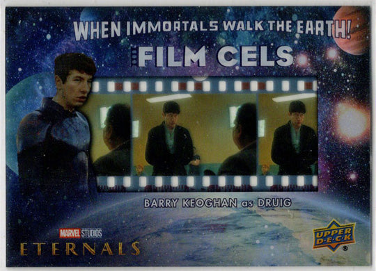 2023 Upper Deck Marvel Eternals Film Cels Card FC-25 Barry Keoghan as Druig