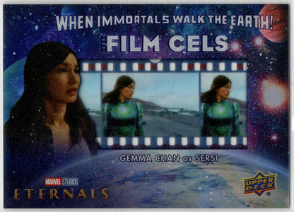 2023 Upper Deck Marvel Eternals Film Cels Card FC-27 Gemma Chan as Sersi