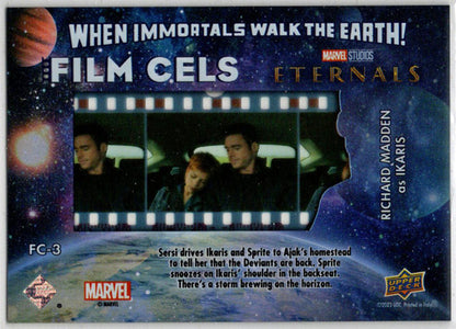 2023 Upper Deck Marvel Eternals Film Cels Card FC-3 Richard Madden as Ikaris