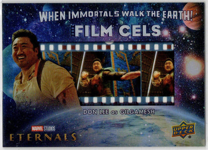 2023 Upper Deck Marvel Eternals Film Cels Card FC-4 Don Lee as Gilgamesh