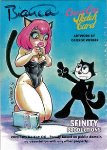 2023 5finity Felix Da Kat:  OG Sketch Card Bianca Thompson