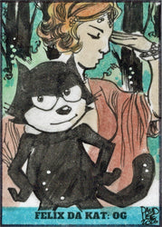 2023 5finity Felix Da Kat:  OG Sketch Card David Lee V2