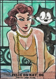 2023 5finity Felix Da Kat:  OG Sketch Card David Lee V4