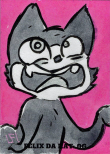 2023 5finity Felix Da Kat:  OG Sketch Card Lucy Fidelis V2