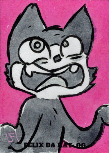 2023 5finity Felix Da Kat:  OG Sketch Card Lucy Fidelis V2