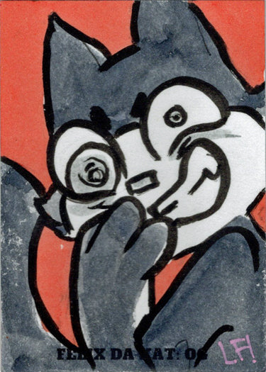2023 5finity Felix Da Kat:  OG Sketch Card Lucy Fidelis V3