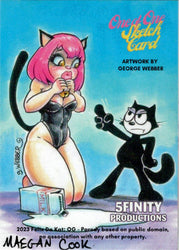 2023 5finity Felix Da Kat:  OG Sketch Card Maegan Cook