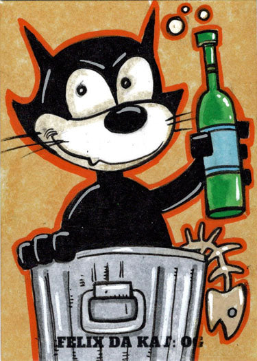 2023 5finity Felix Da Kat:  OG Sketch Card Mike Mastermaker V2