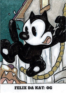 2023 5finity Felix Da Kat:  OG Sketch Card Paul Hill V1