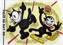 2023 5finity Felix Da Kat:  OG Sketch Card Rusty Gilligan V2