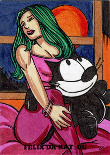 2023 5finity Felix Da Kat:  OG Sketch Card Ulisses Gabriel V1