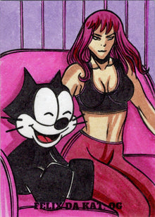2023 5finity Felix Da Kat:  OG Sketch Card Ulisses Gabriel V2