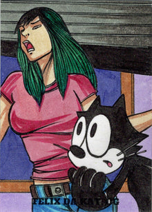 2023 5finity Felix Da Kat:  OG Sketch Card Ulisses Gabriel V3