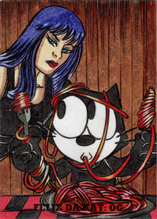 2023 5finity Felix Da Kat:  OG Sketch Card Ulisses Gabriel V4
