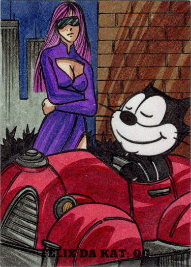 2023 5finity Felix Da Kat:  OG Sketch Card Ulisses Gabriel V5