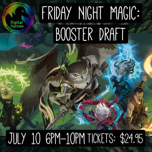 07/10/2026 6:00PM Magic FNM: Secrets of Strixhaven Booster Draft Ticket