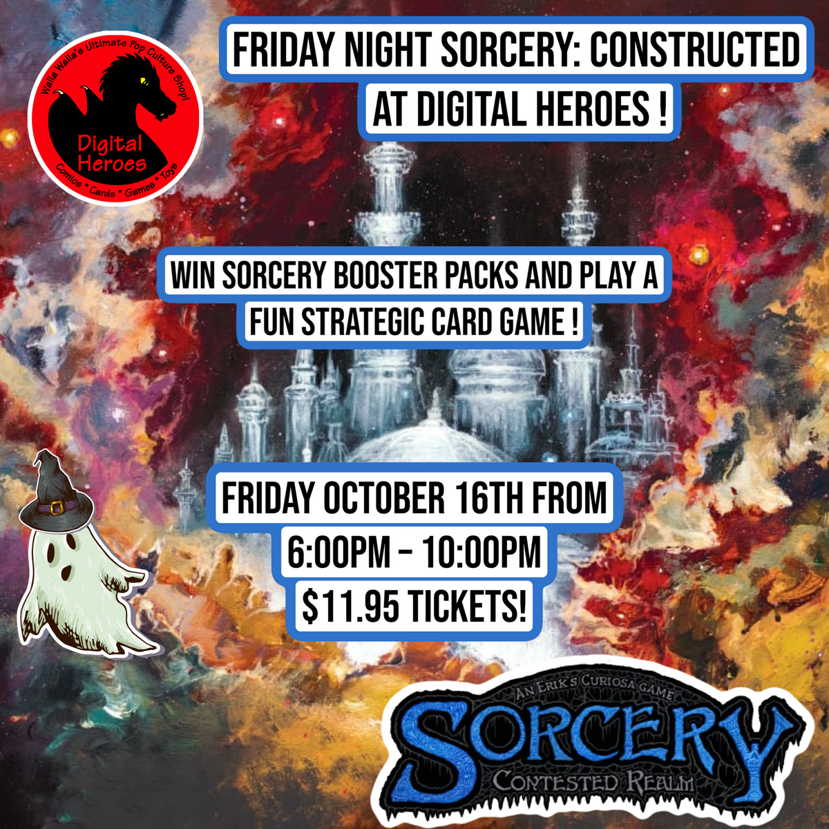 10/16/2026 6:00 PM Friday Night Sorcery: Constructed Ticket