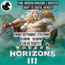 09/11/2026 MTG Modern Horizons 3 Booster Draft Ticket