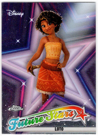 2025 Topps Chrome Disney Future Stars Insert Card FS-4 Loto