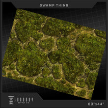 Foundry Supply Co. Wargames Playmat: 44"x60" - Swamp Thing