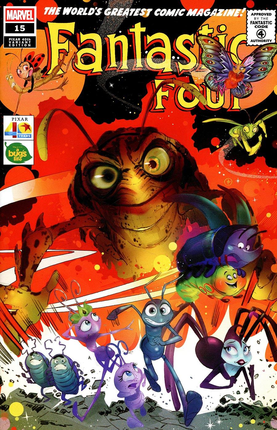 Fantastic Four #15 Nicoletta Baldari Pixar 40 Th Variant