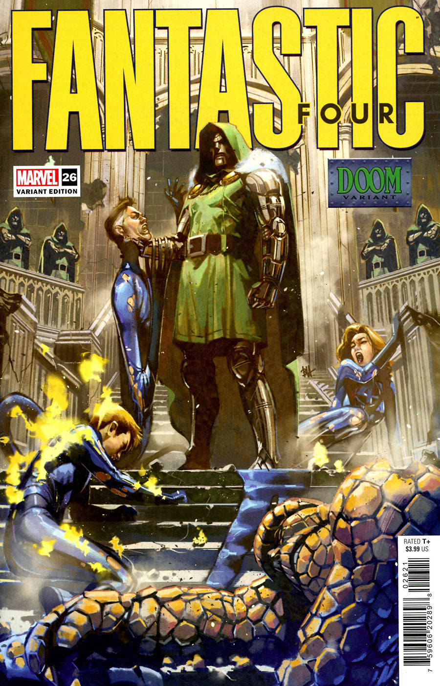 Fantastic Four #26 Ben Harvey Doom Variant