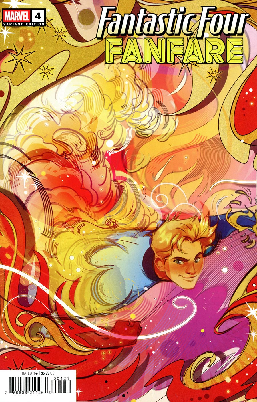 Fantastic Four Fanfare #4 Nicoletta Baldari 4-Part Connecting Variant