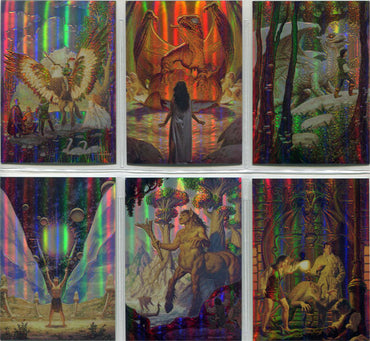 Flights of Fantasy Complete Holochrome Card Set H1-H6