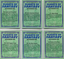 Flights of Fantasy Complete Holochrome Card Set H1-H6
