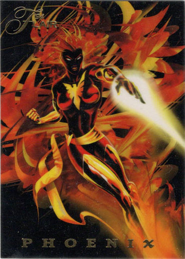 Marvel Fleer Flair 1994 Power Blast Insert Card Phoenix 5 of 18