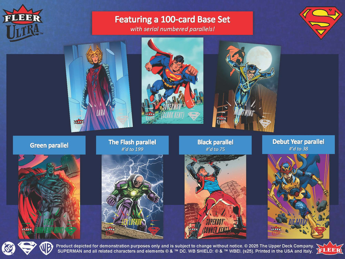 2026 Upper Deck Fleer Ultra Superman Hobby Box