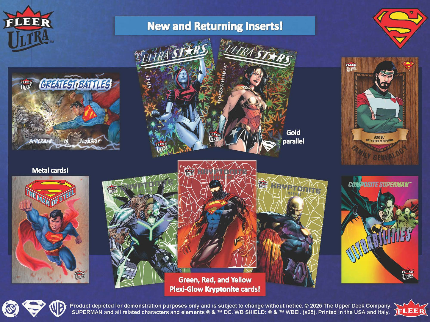 2026 Upper Deck Fleer Ultra Superman Hobby Box