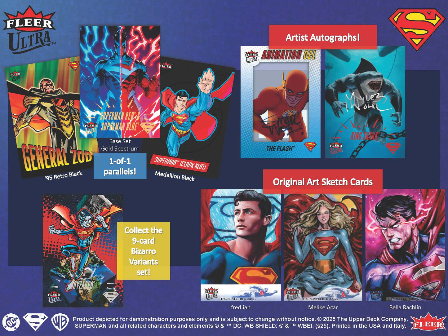 2026 Upper Deck Fleer Ultra Superman Hobby Box