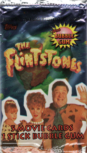 Topps The Flintstones Trading Card Pack