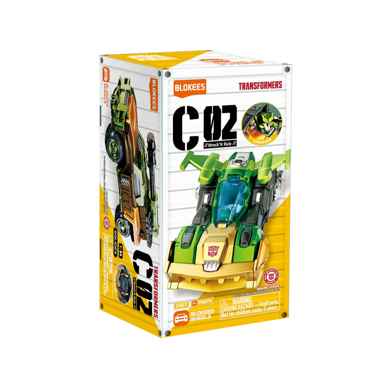 Blokees Transformers Wheels C2 Mini Model Kit