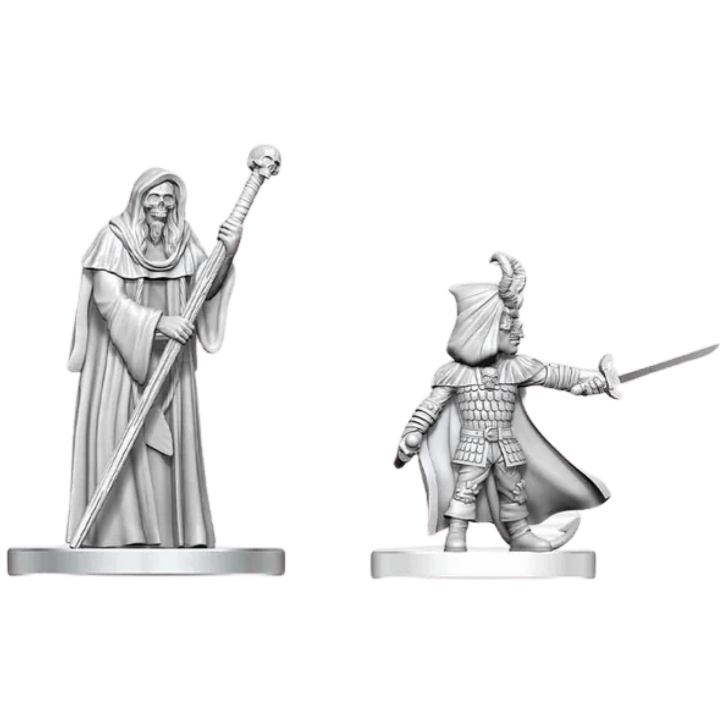 Nolzur's Marvelous Miniatures -  Unpainted: Cultist of Bhaal & Cultist of Myrkul