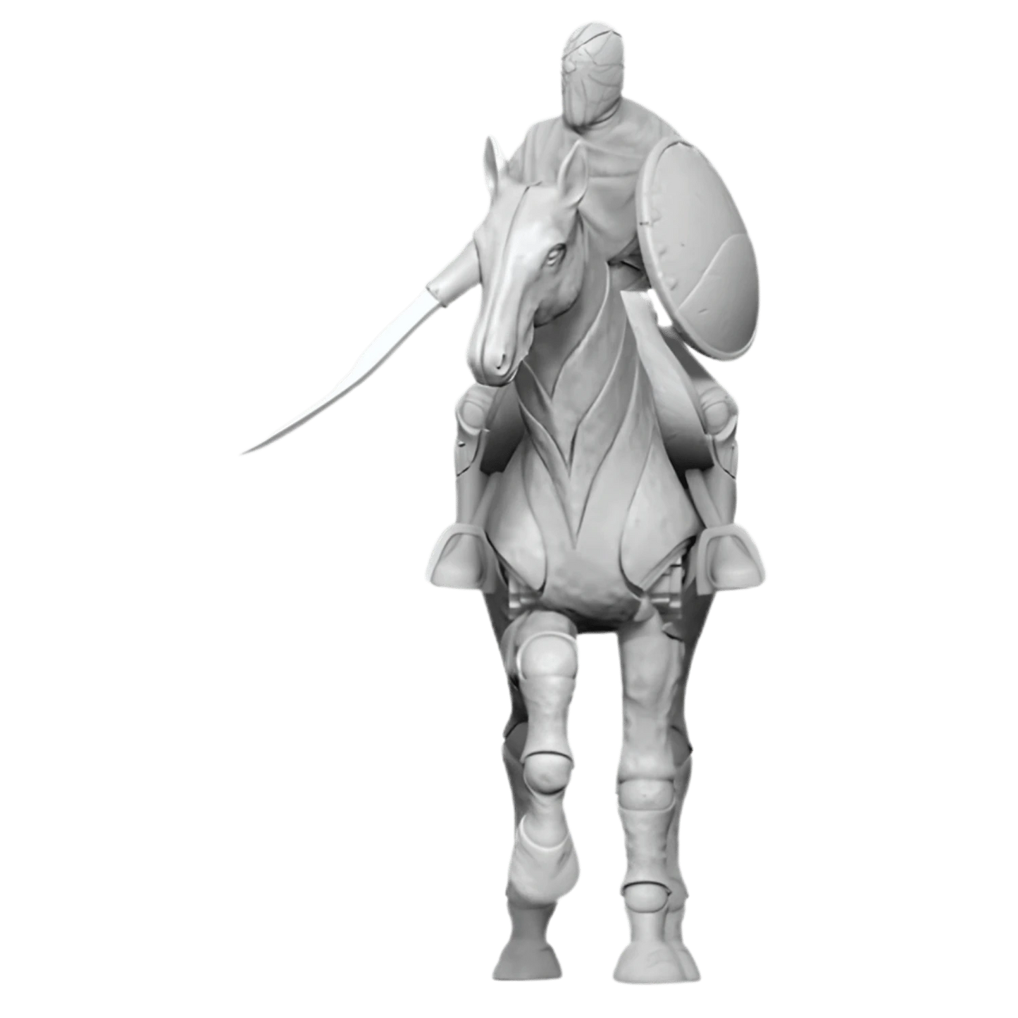 Nolzur's Marvelous Miniatures - Unpainted: Nimblewright Steed with Rider