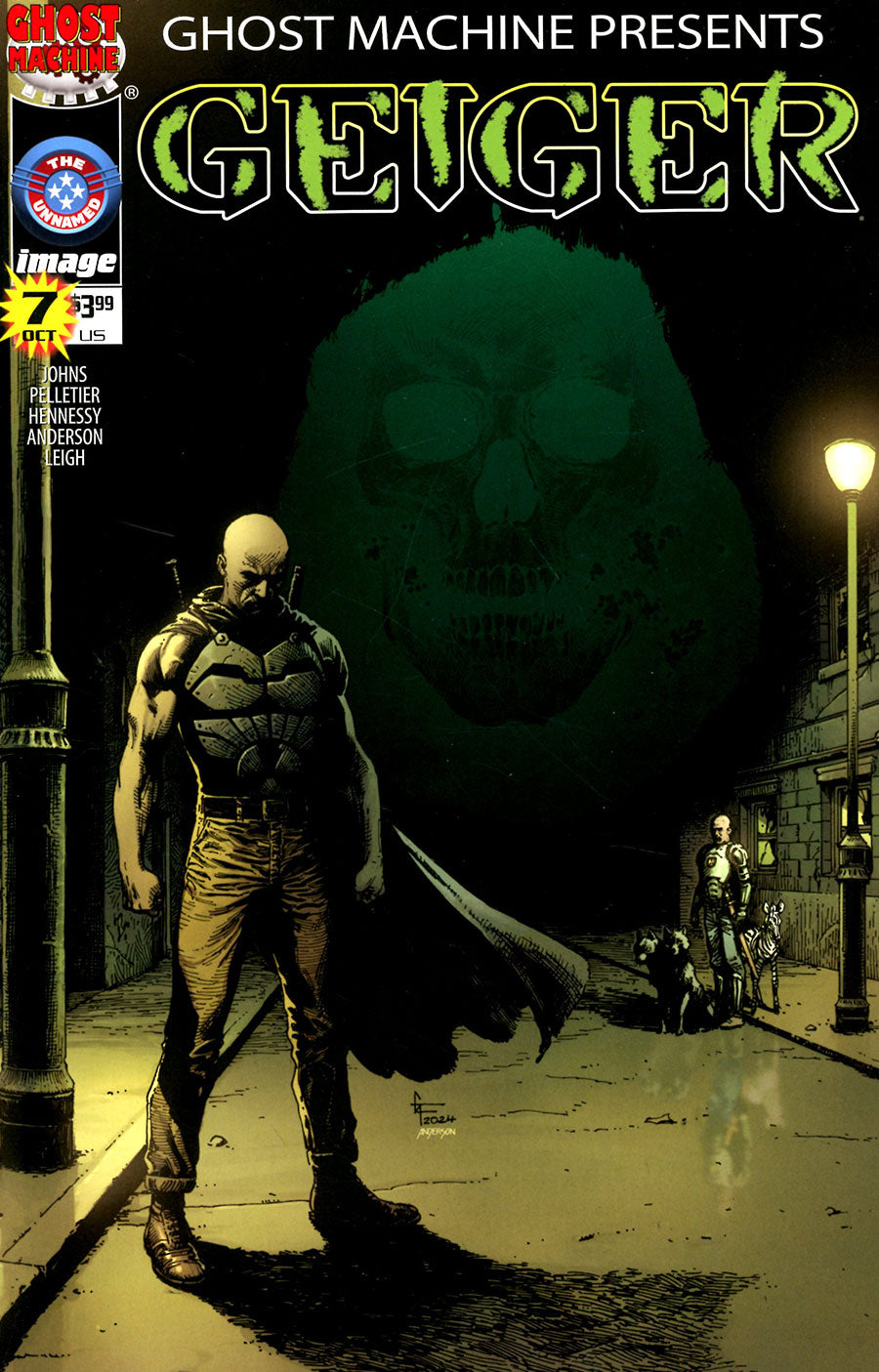 Geiger #7 (2024) Cover A Gary Frank & Brad Anderson - Suprise