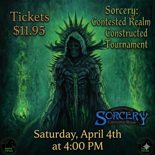 04/04/2026 4:00 PM Sorcery: Contested Realm Constructed Tournament